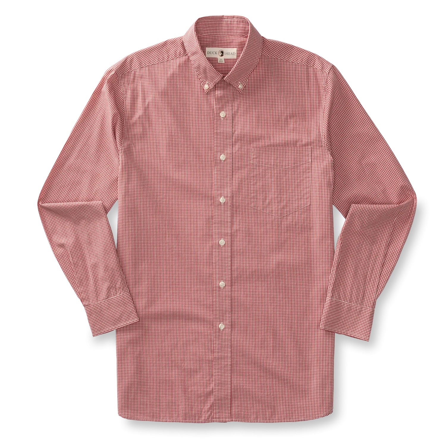 Lawrence Micro Gingham Cotton Poplin Sport Shirt