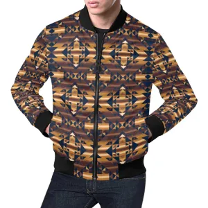 Marron Cloud Bomber Jacket for Men