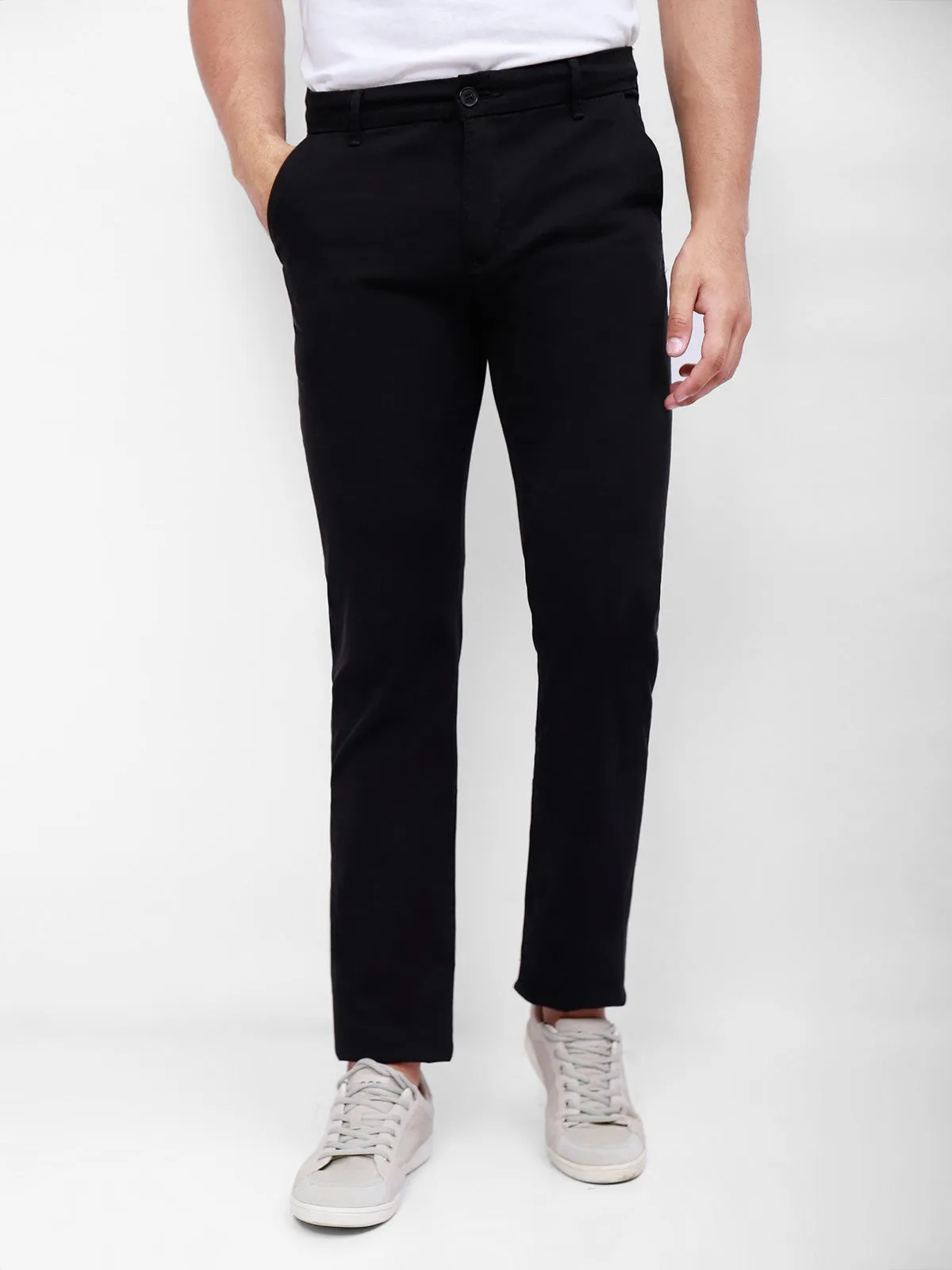 Men's Black Chino Pant - EMBCP20-001