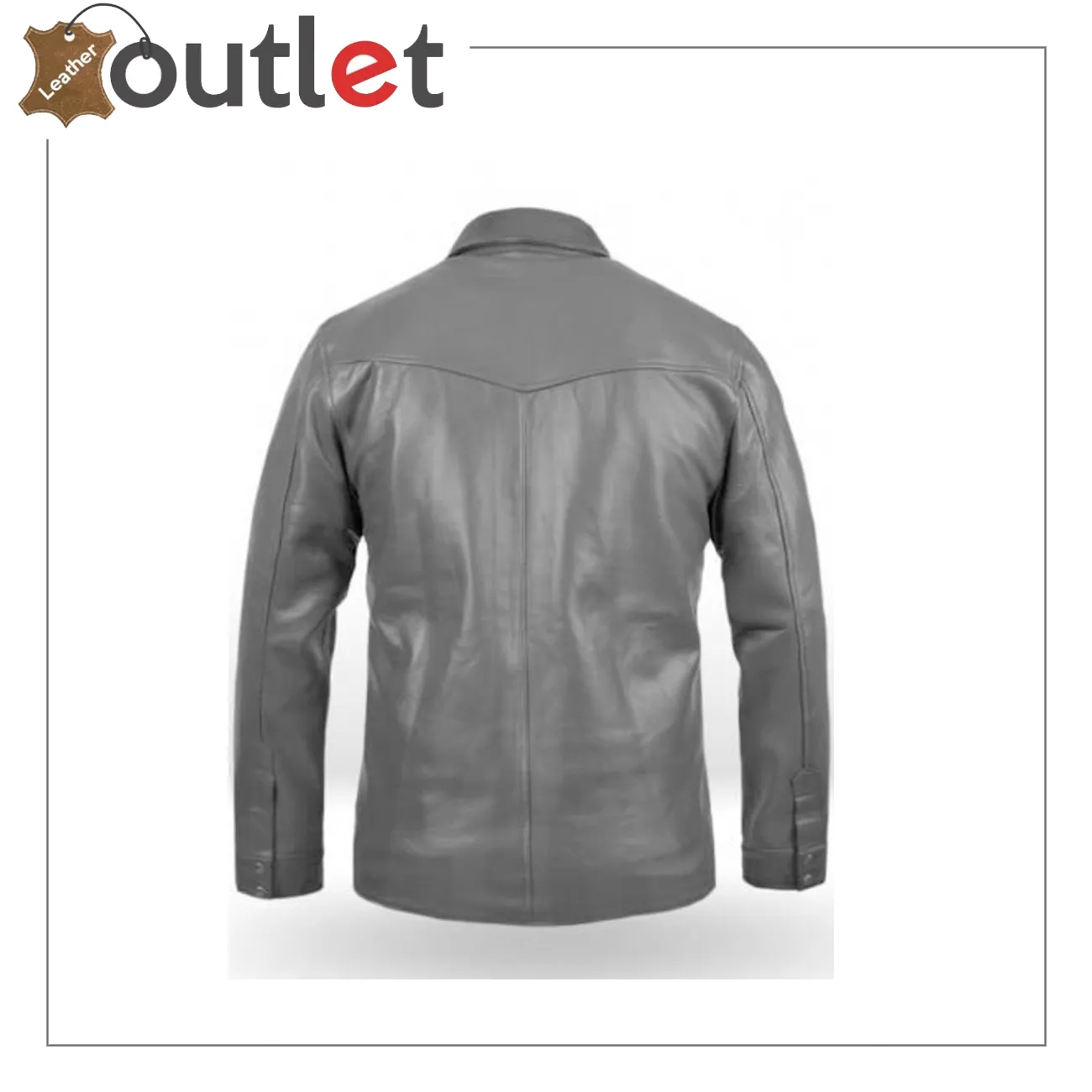 Men's Brown Shirt Designer Real Leather