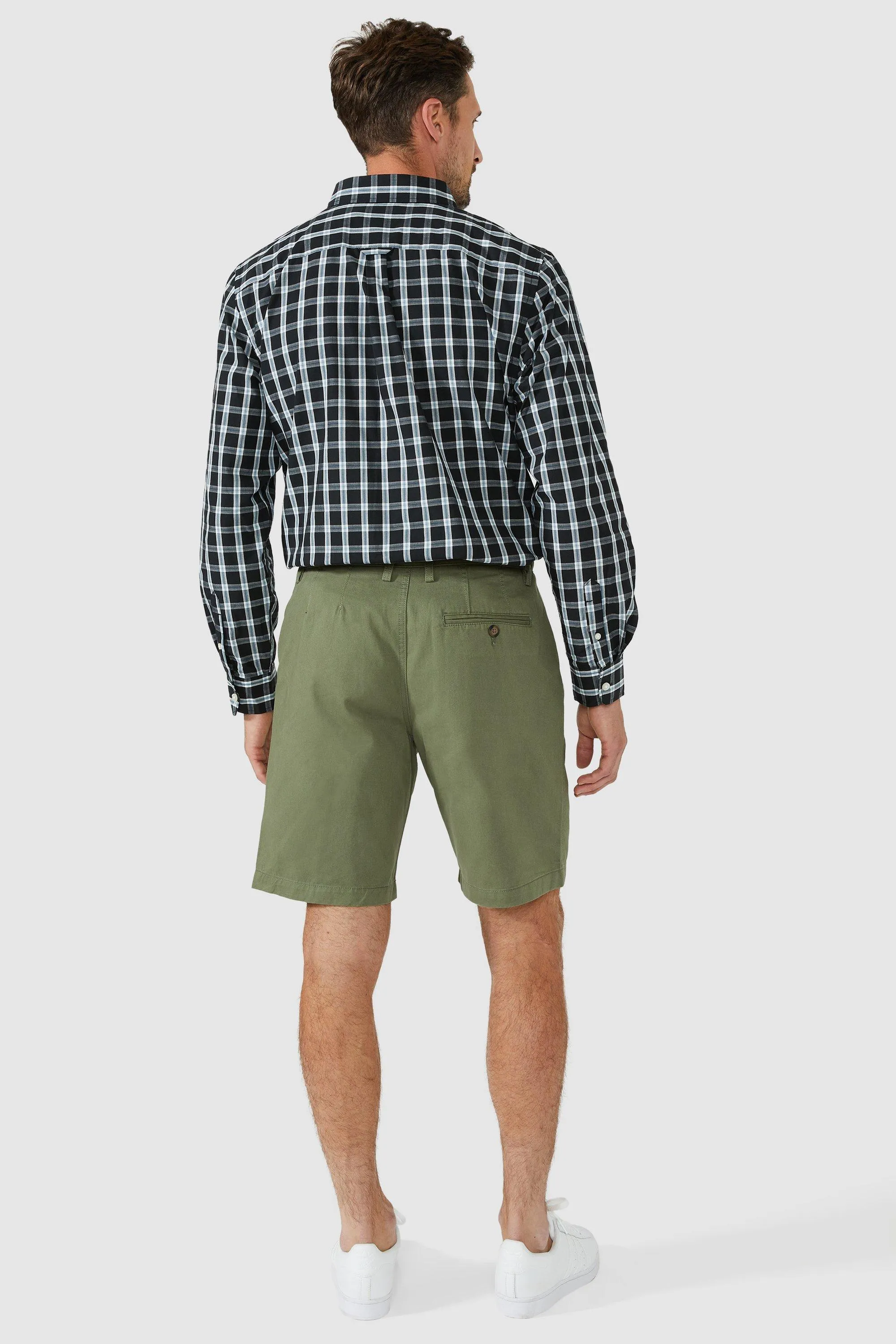 Mens Flex Waist Chino Shorts