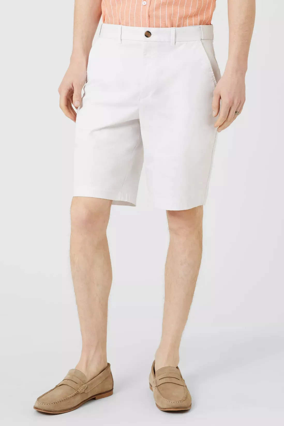 Mens Flex Waist Chino Shorts