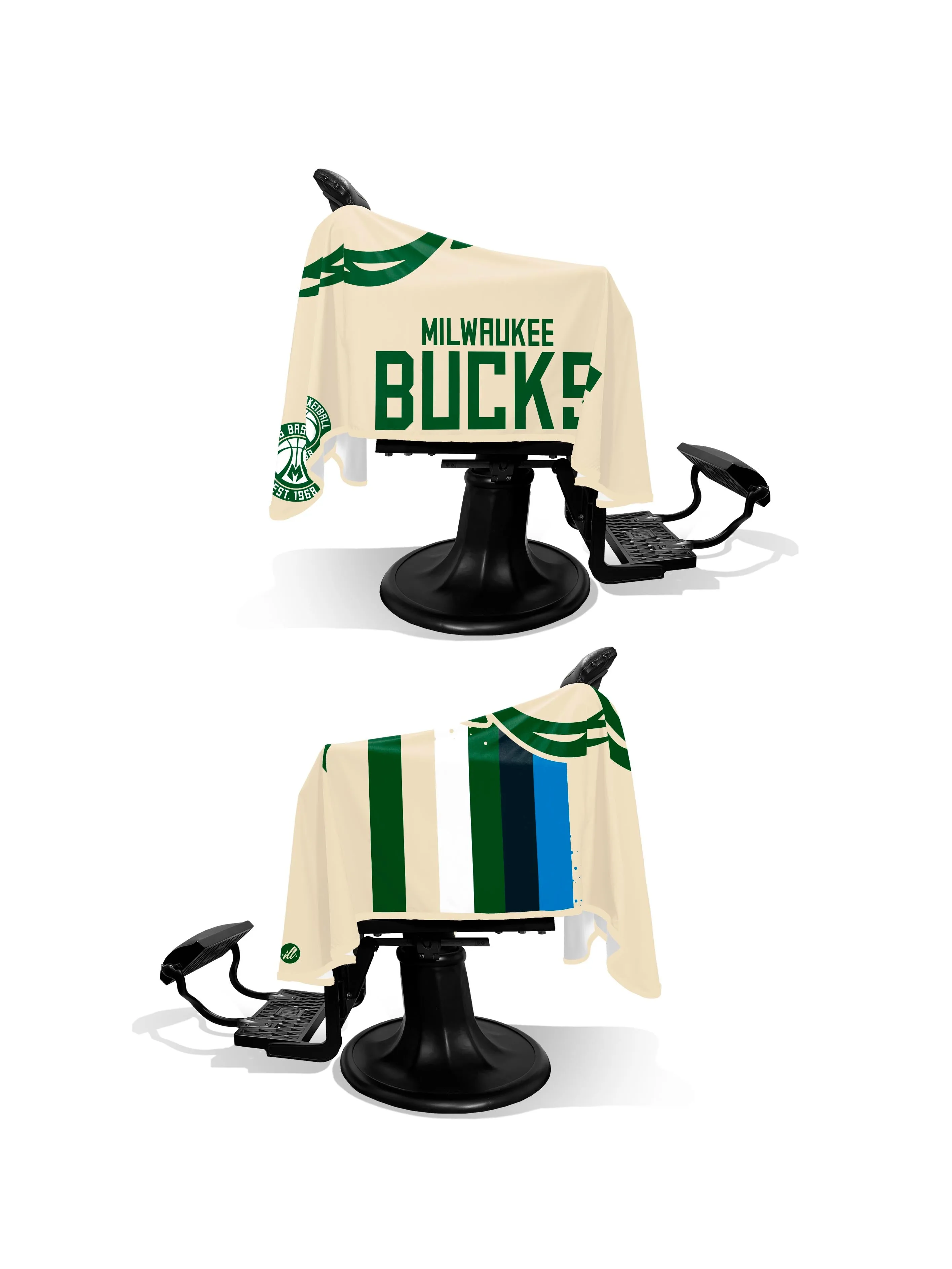 Milwaukee Bucks PRO Cape