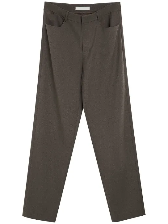 MITHRIDATE   Tailored tech blend straight pants 