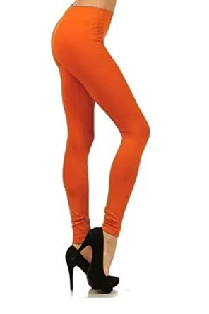 Orange Footless Tights