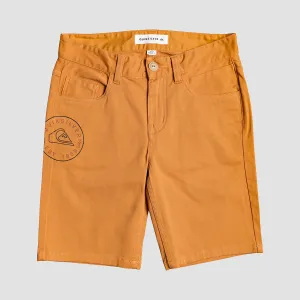 Quiksilver Pebbly Blu 17" Shorts Apricot Buff - Kids