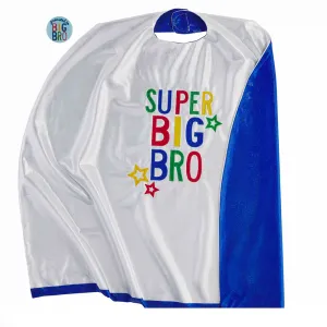 "Super Big Bro" Cape & Button Set