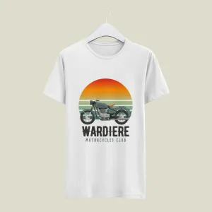 "Wardiere" Unisex Biker Printed T-Shirt | Ultra-Soft Cotton, Bold Biker Designs, Comfortable Fit