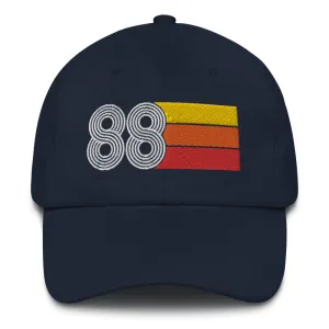 Retro Tri-Line 1988 Baseball Dad Hat