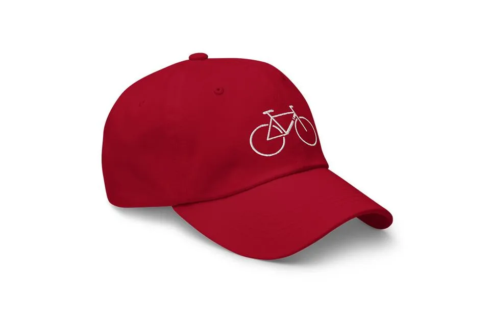 Single Speed - Dad Hat - Cranberry