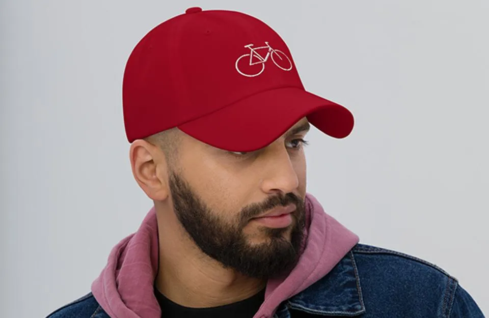 Single Speed - Dad Hat - Cranberry