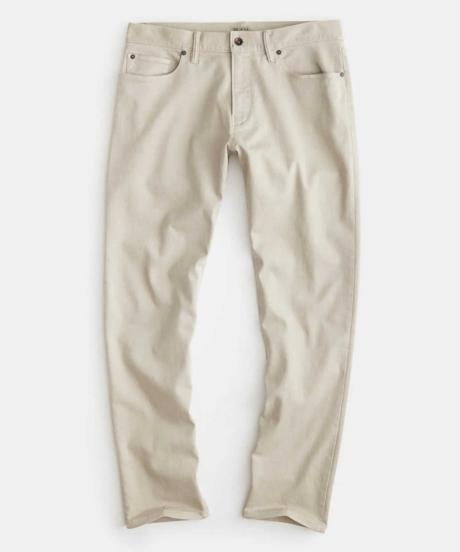 Slim Fit 5-Pocket Chino in Manor Grey