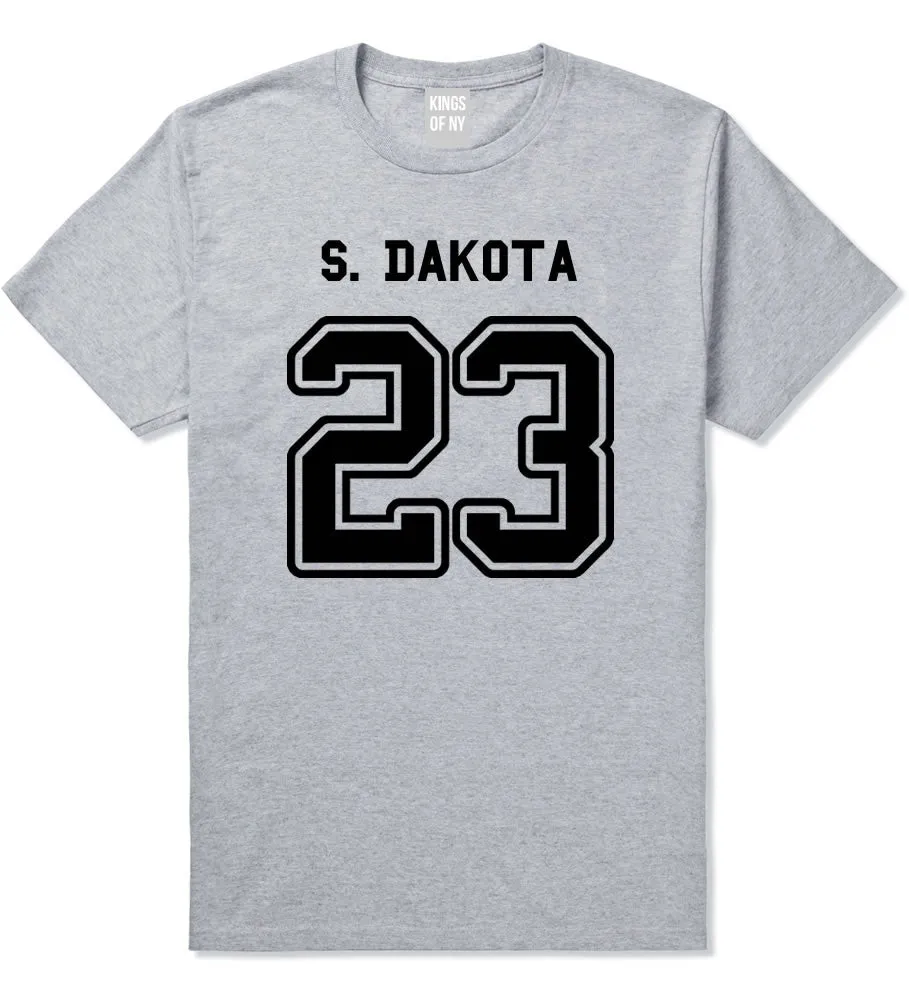 Sport Style South Dakota 23 Team State Jersey Mens T-Shirt