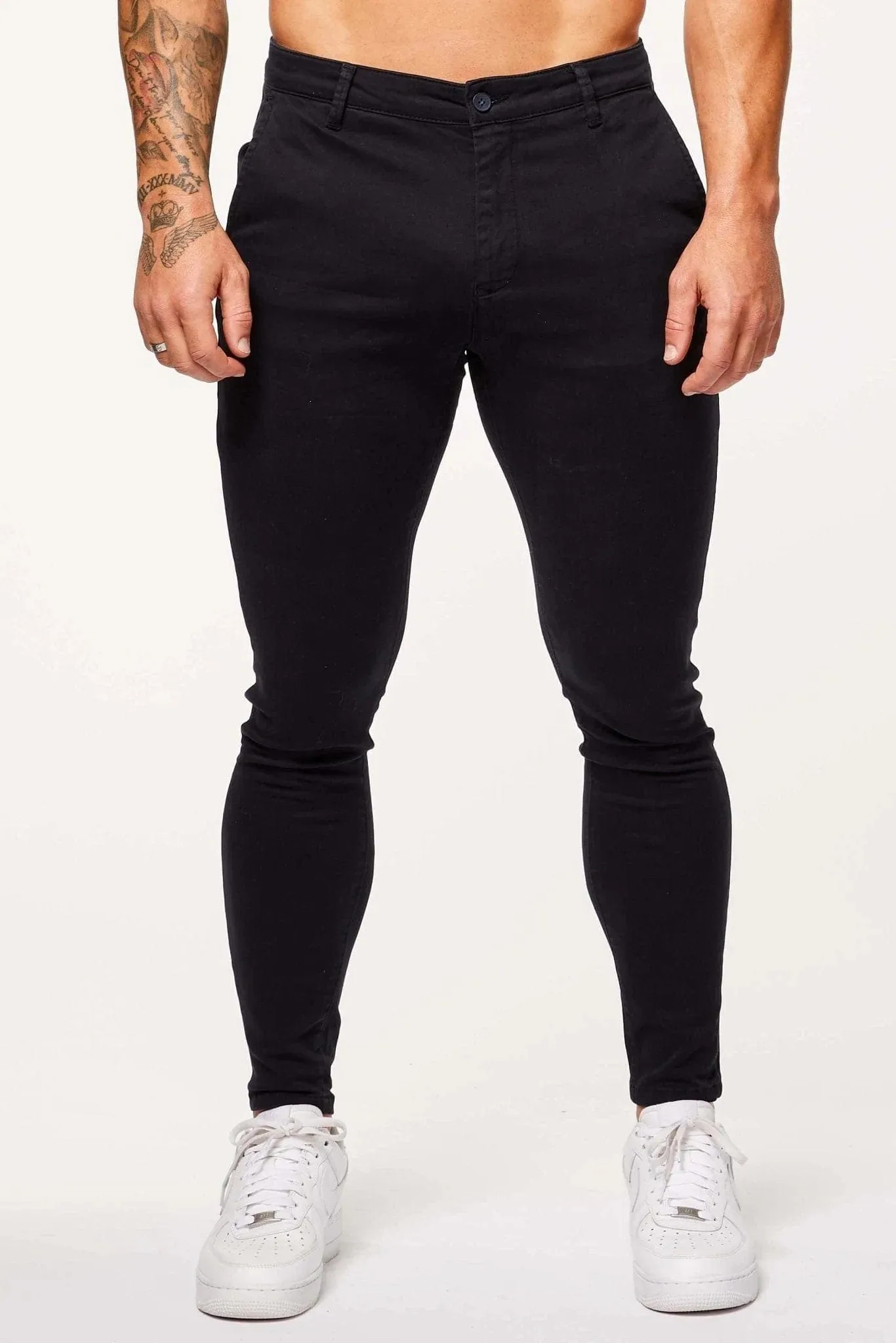 SPRAY-ON STRETCH CHINO - DARK NAVY