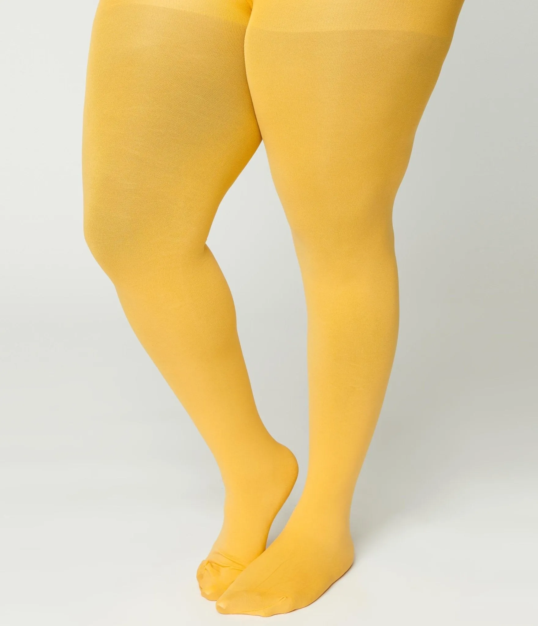 Sunset Yellow Summer 90 Opaque Tights