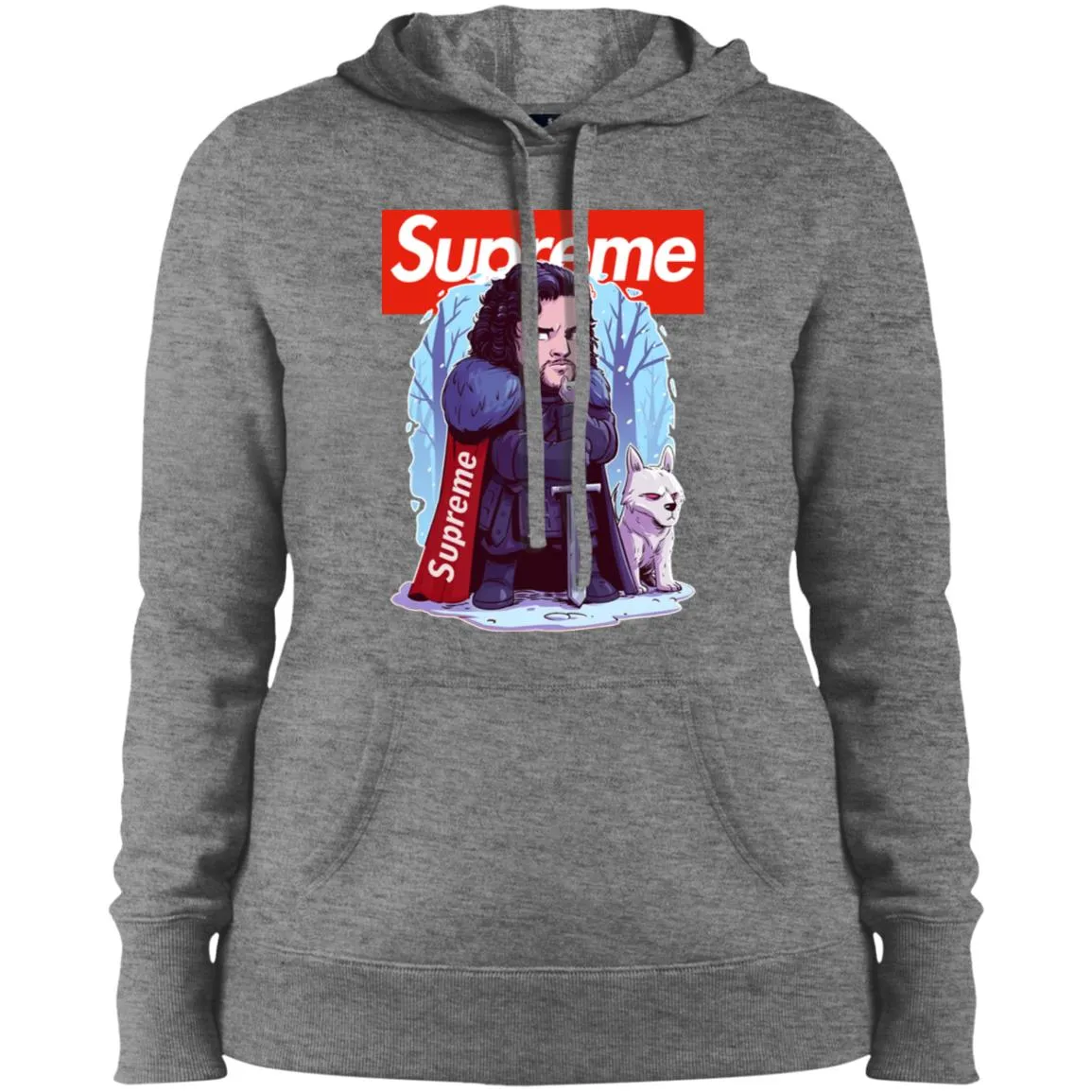 Supreme Game Of Thrones T-shirt Women Hooded Sweatshirt