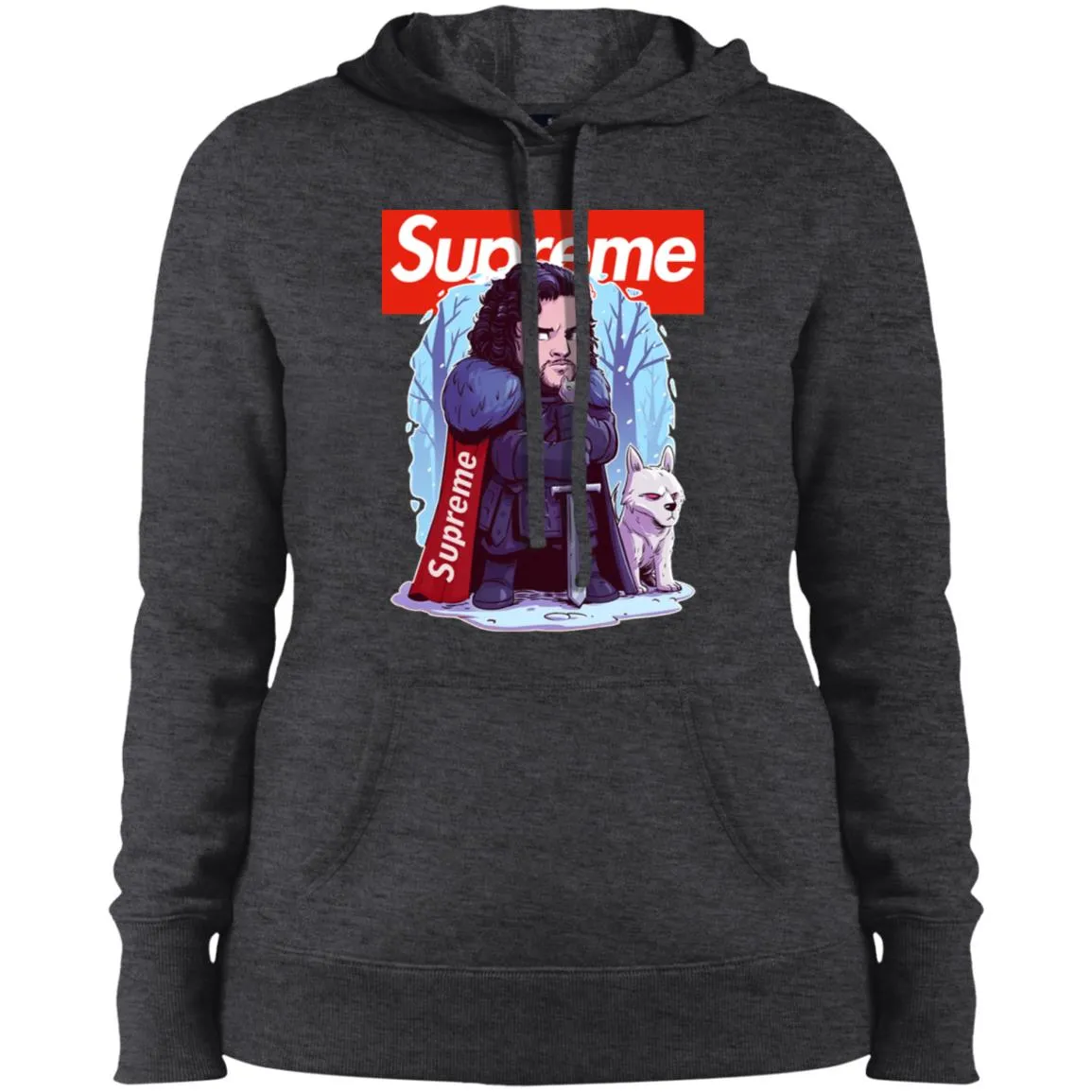 Supreme Game Of Thrones T-shirt Women Hooded Sweatshirt