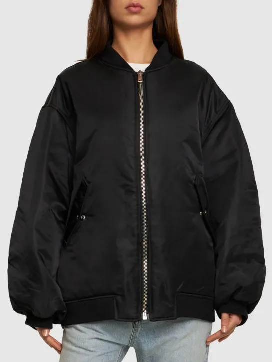 The Frankie Shop   Astra nylon bomber jacket 