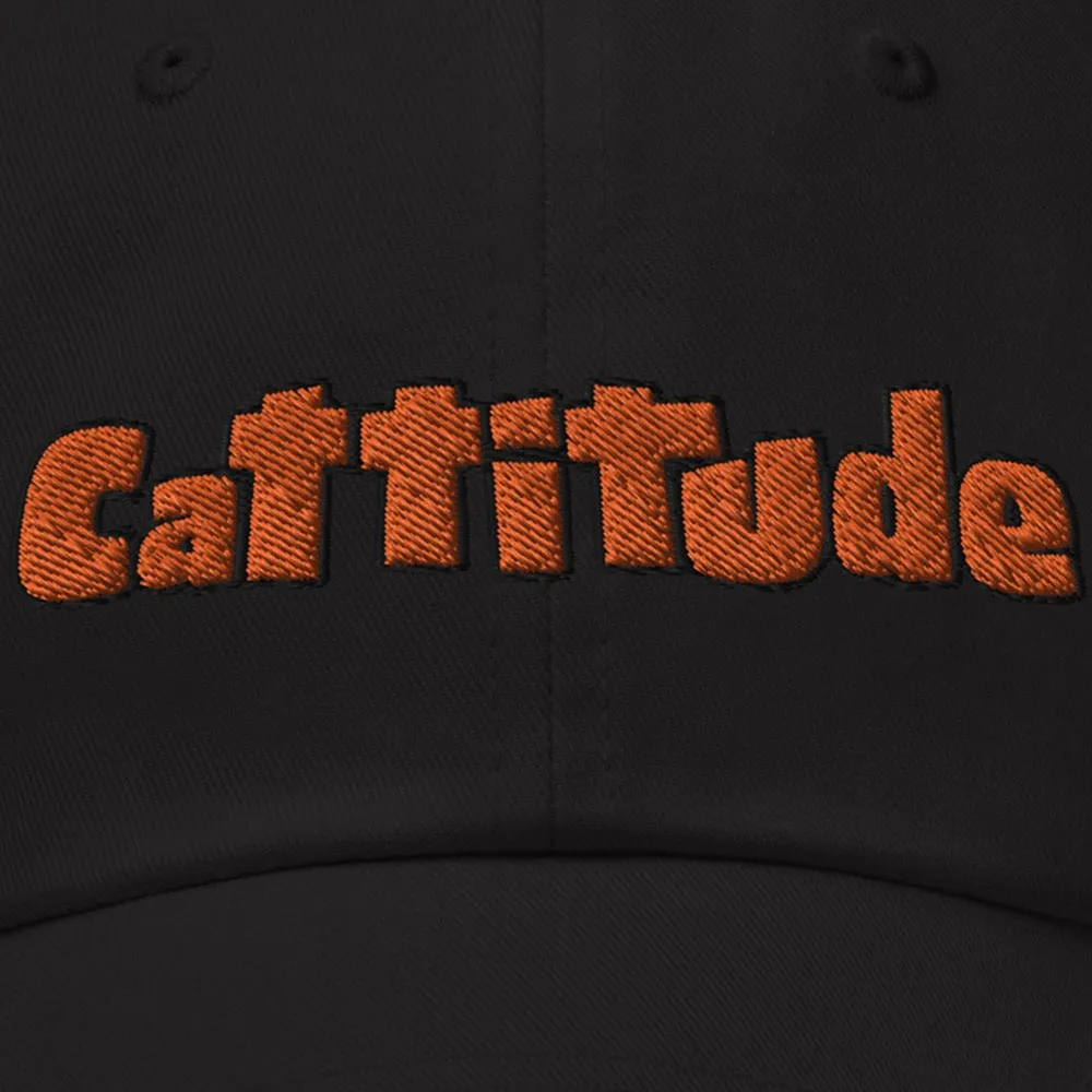 The Garfield Movie Cattitude Embroidered Dad Hat