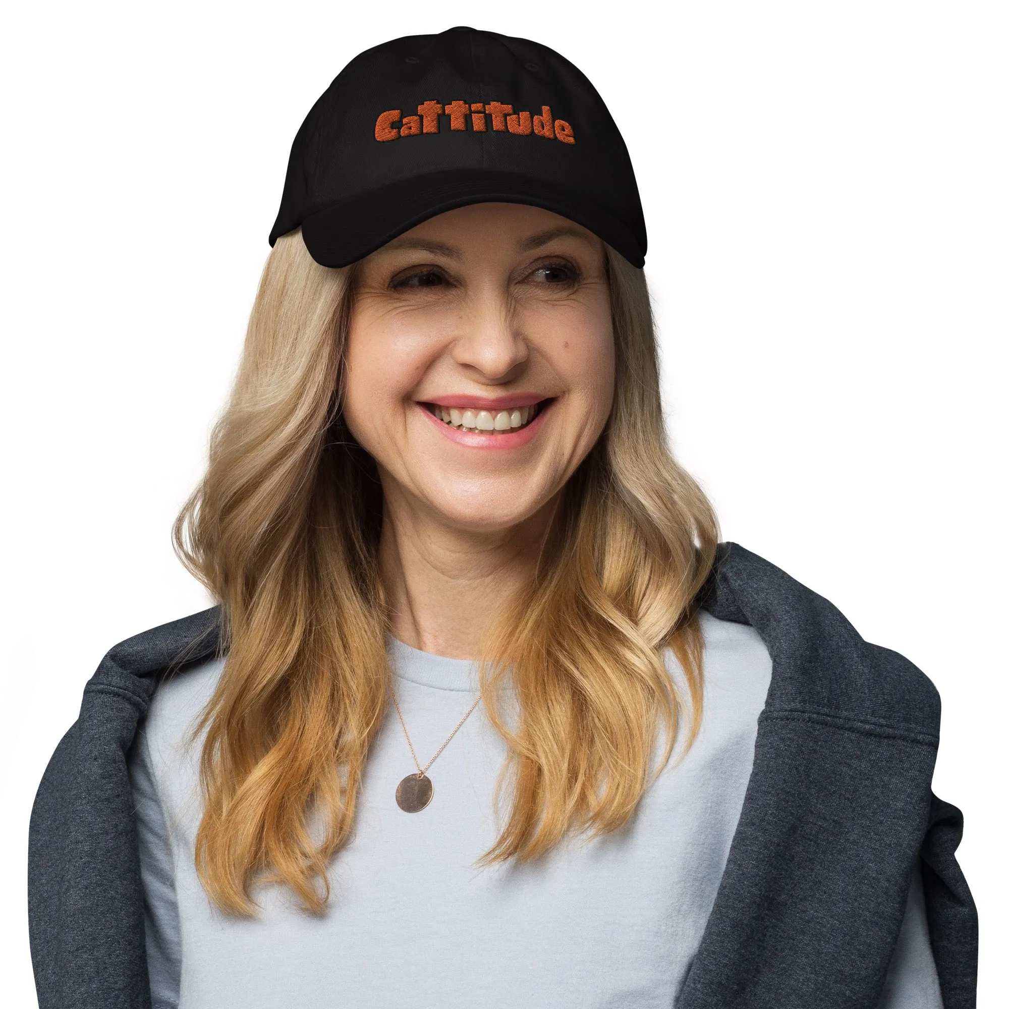 The Garfield Movie Cattitude Embroidered Dad Hat