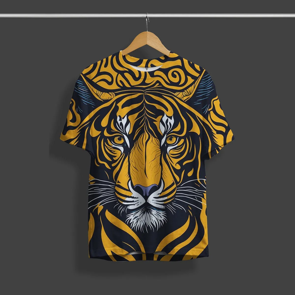 Tiger Print Short Sleeves T-Shirt