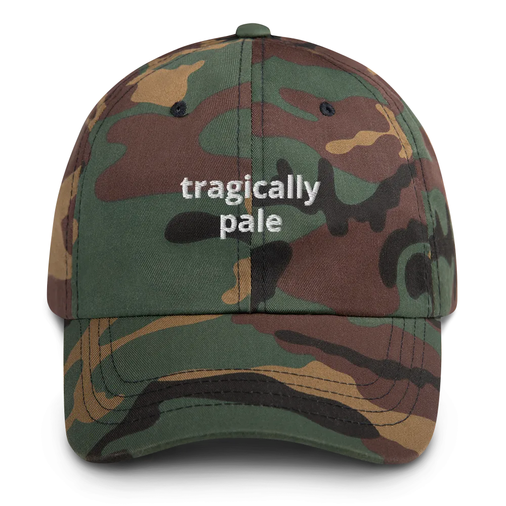 Tragically Pale Dad Hat