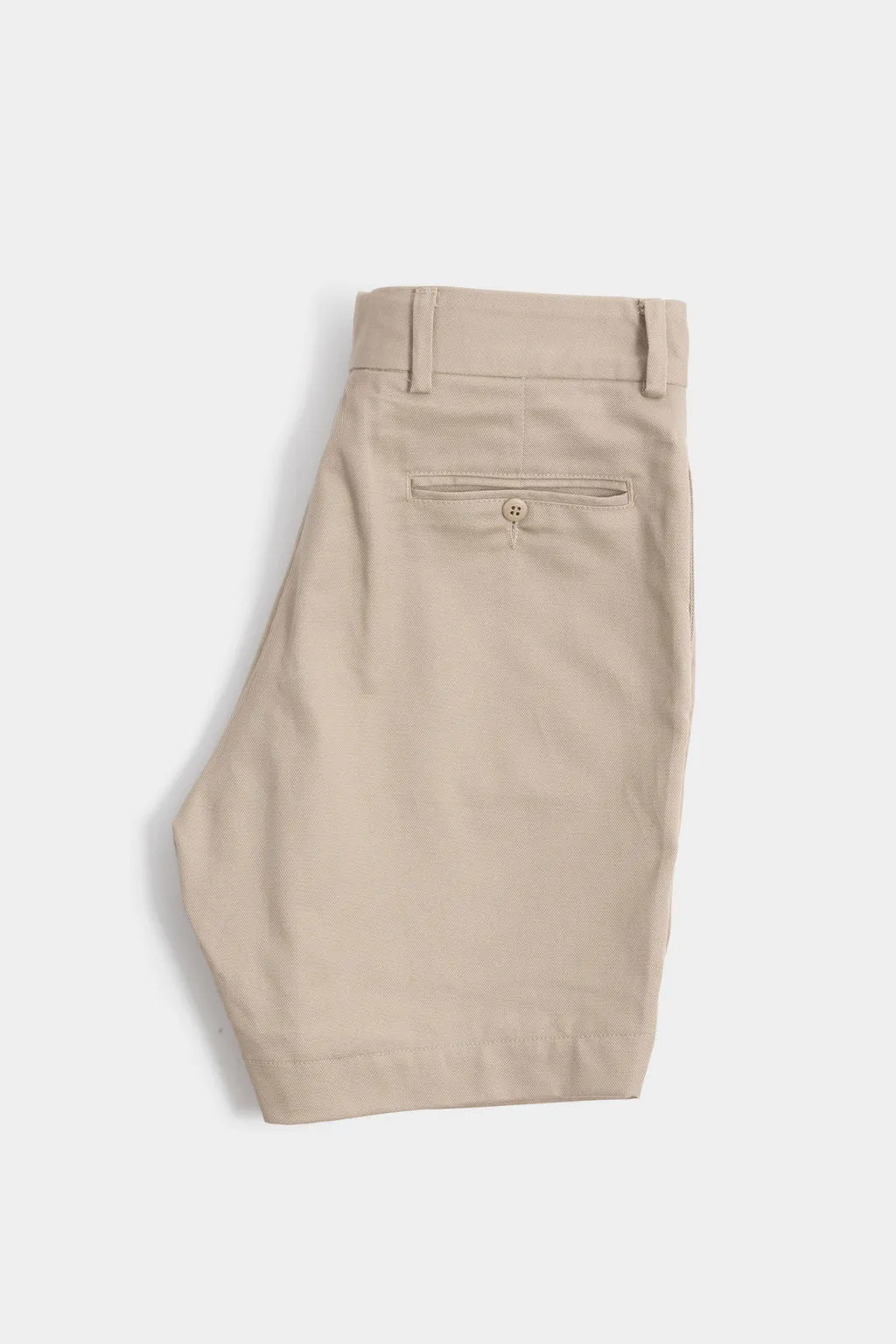 Twill Chino Shorts Khaki