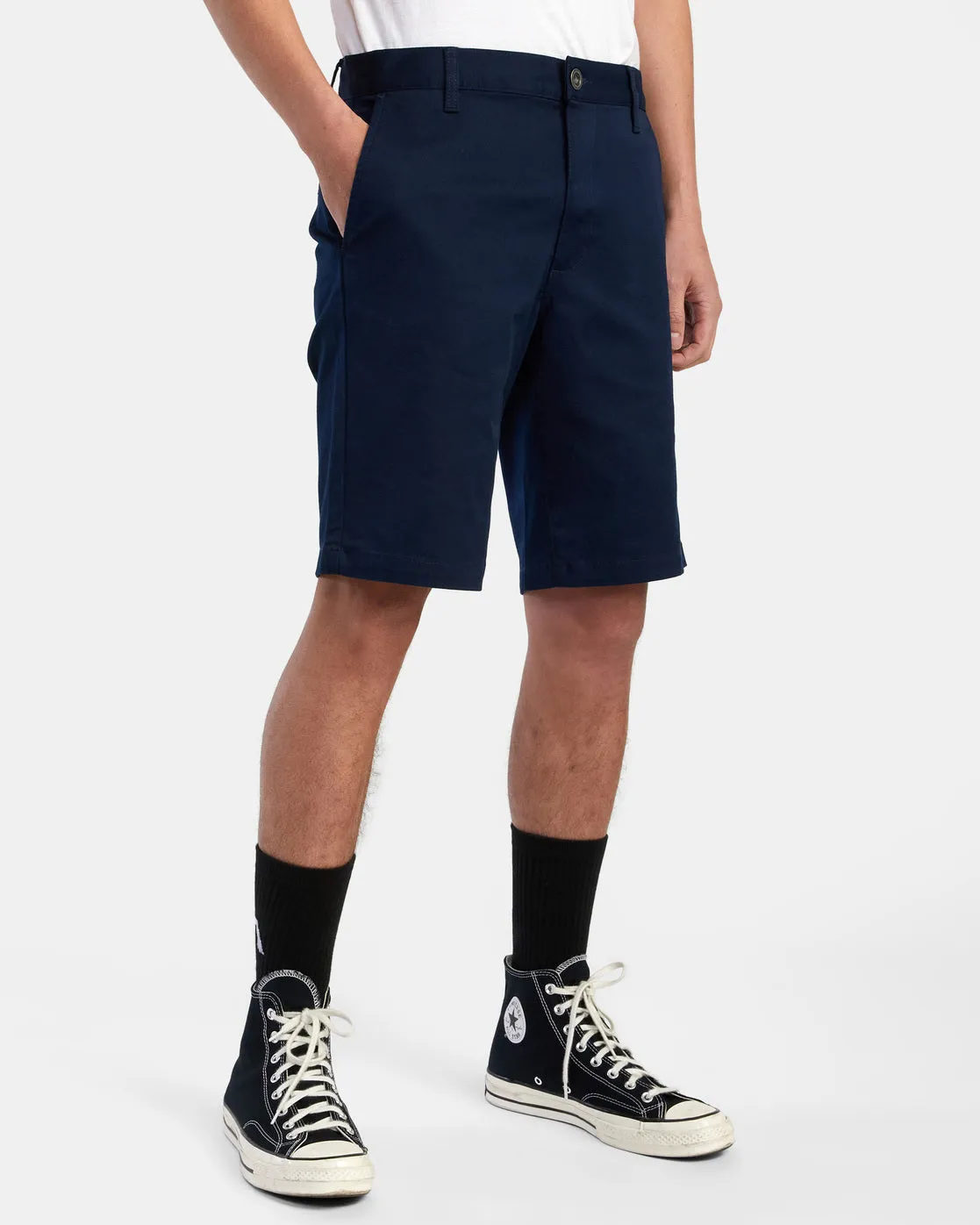 Week-End Stretch Chino Shorts 20” - Navy Marine