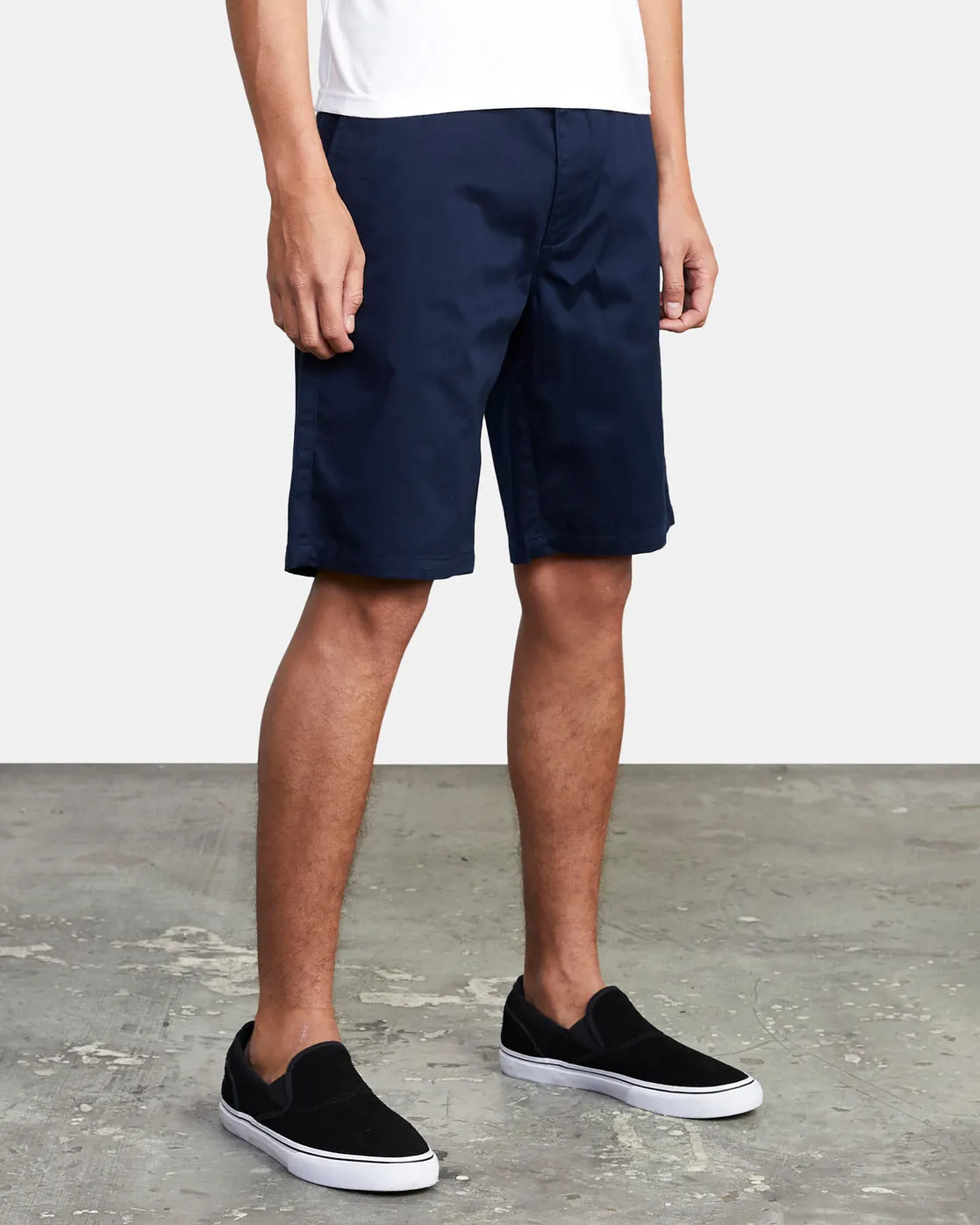 Week-End Stretch Chino Shorts 20” - Navy Marine