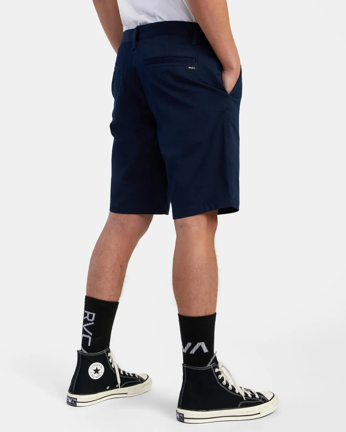 Week-End Stretch Chino Shorts 20” - Navy Marine