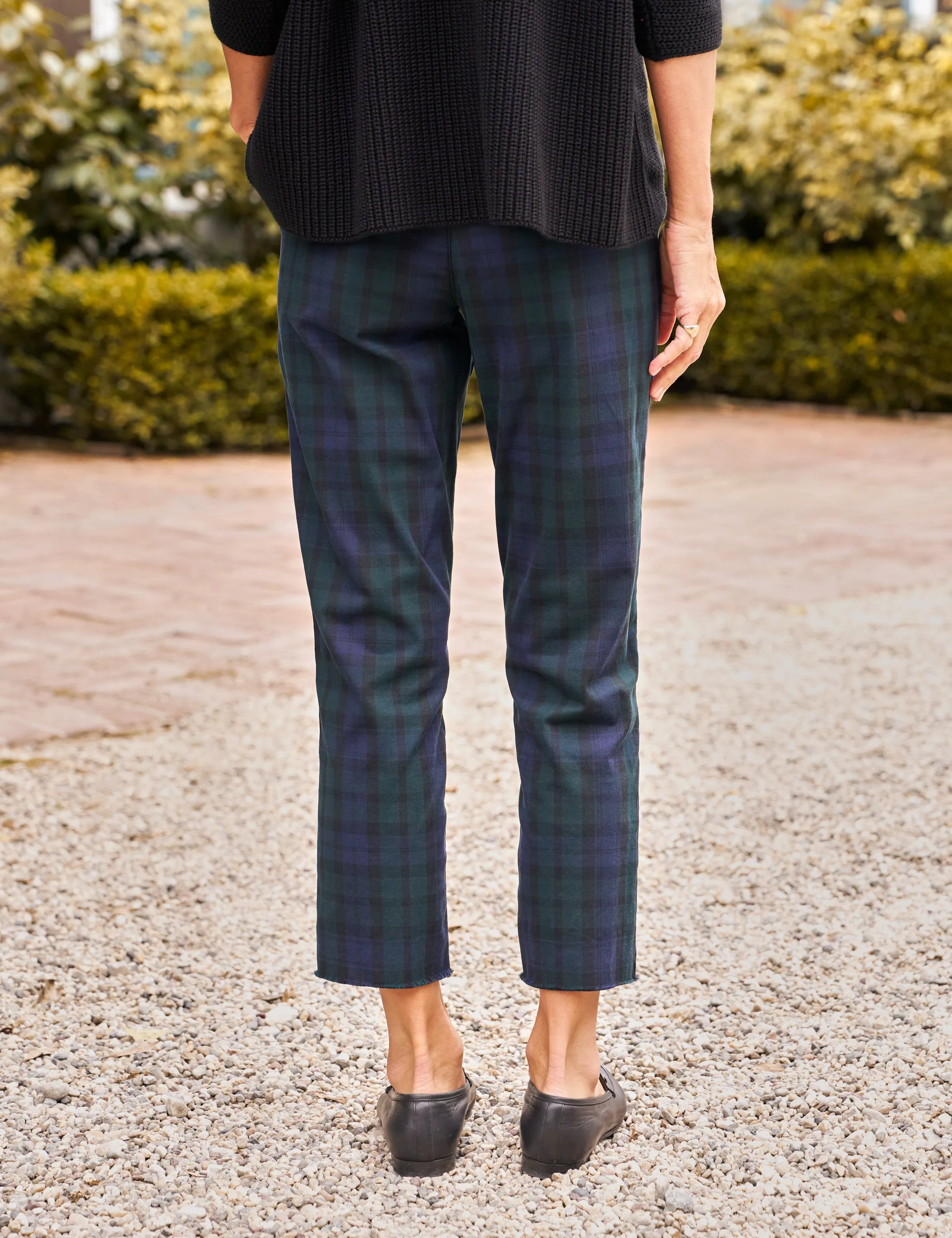 WICKLOW Black Watch Plaid, Italian Performance Twill