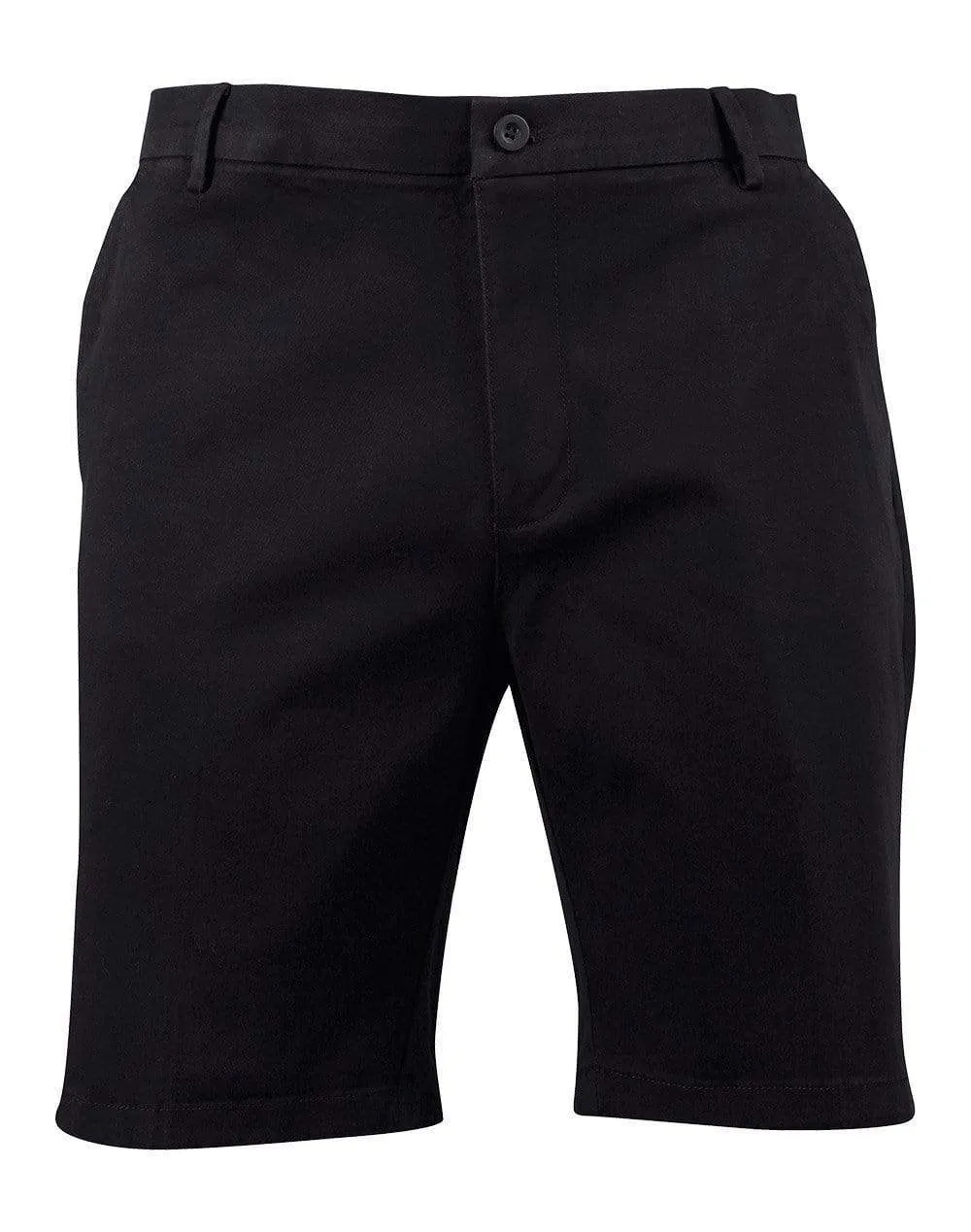 Winning Spirit Mens Slimfit Boston Chino Shorts M9381