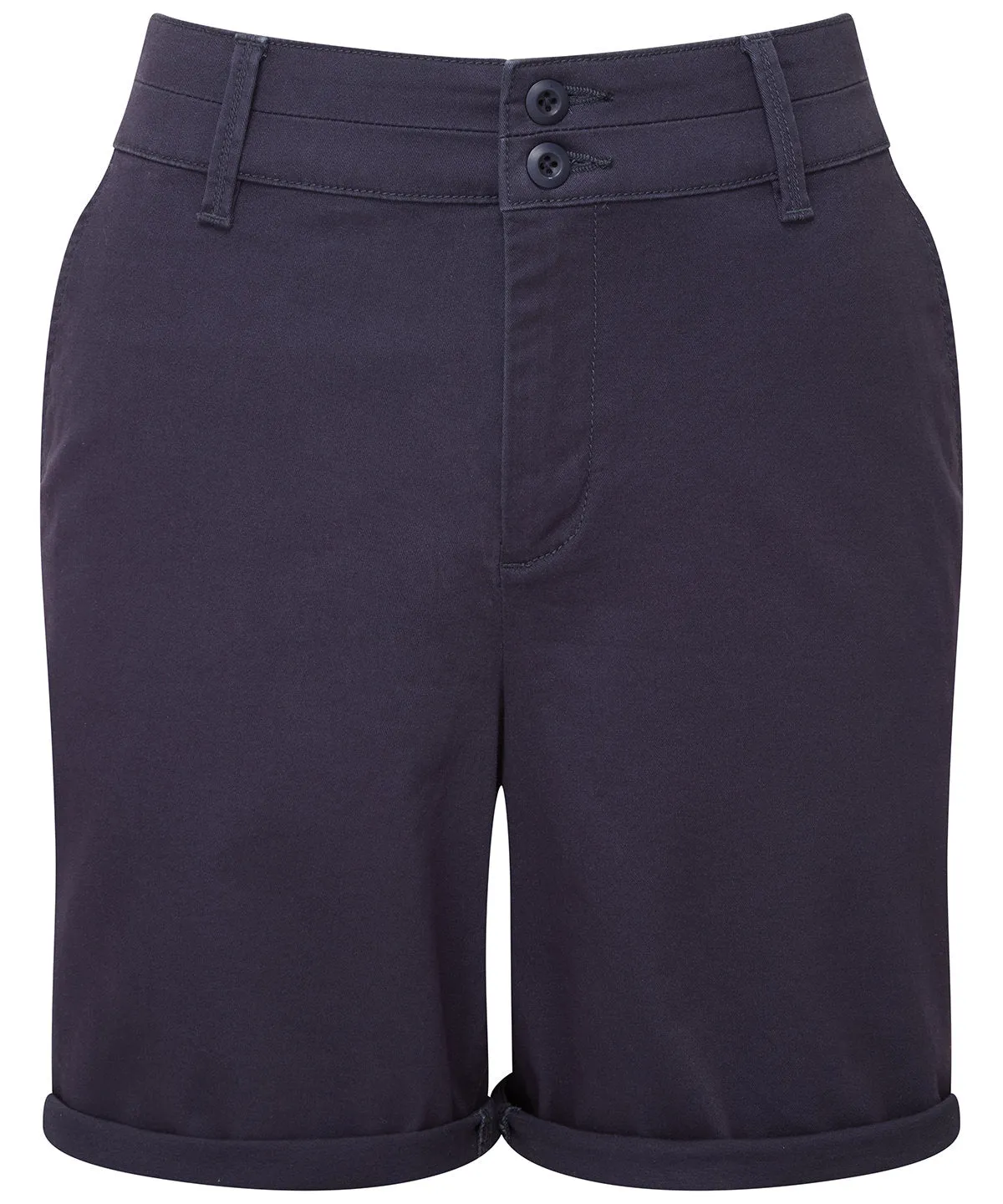 Women's Asquith & Fox Chino Tailored Shorts {R-AQ068}