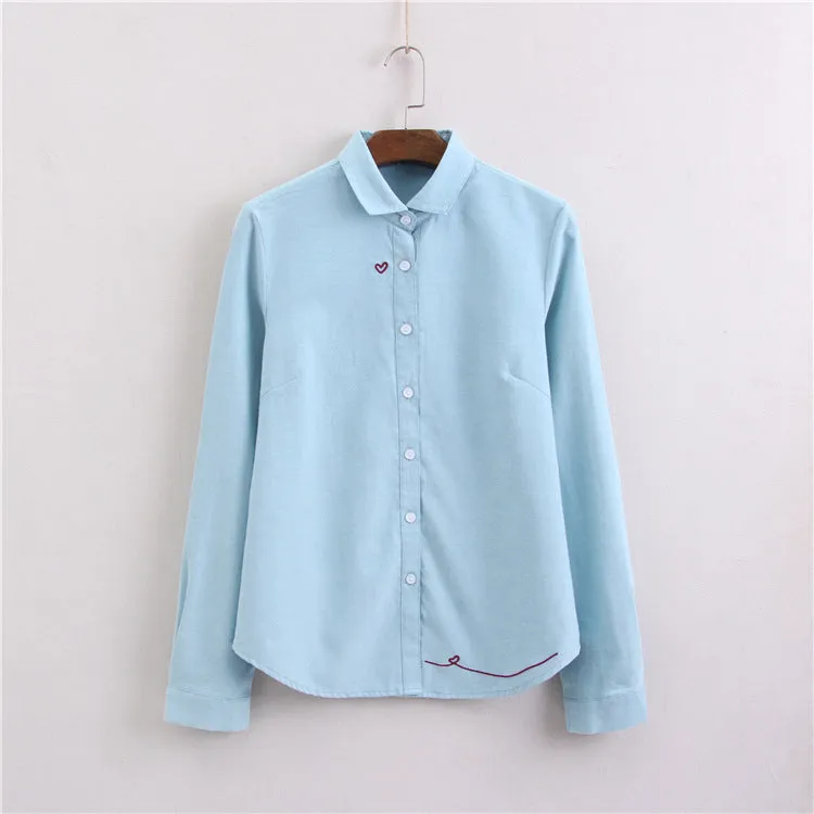 Women's Oxford-woven Shirt