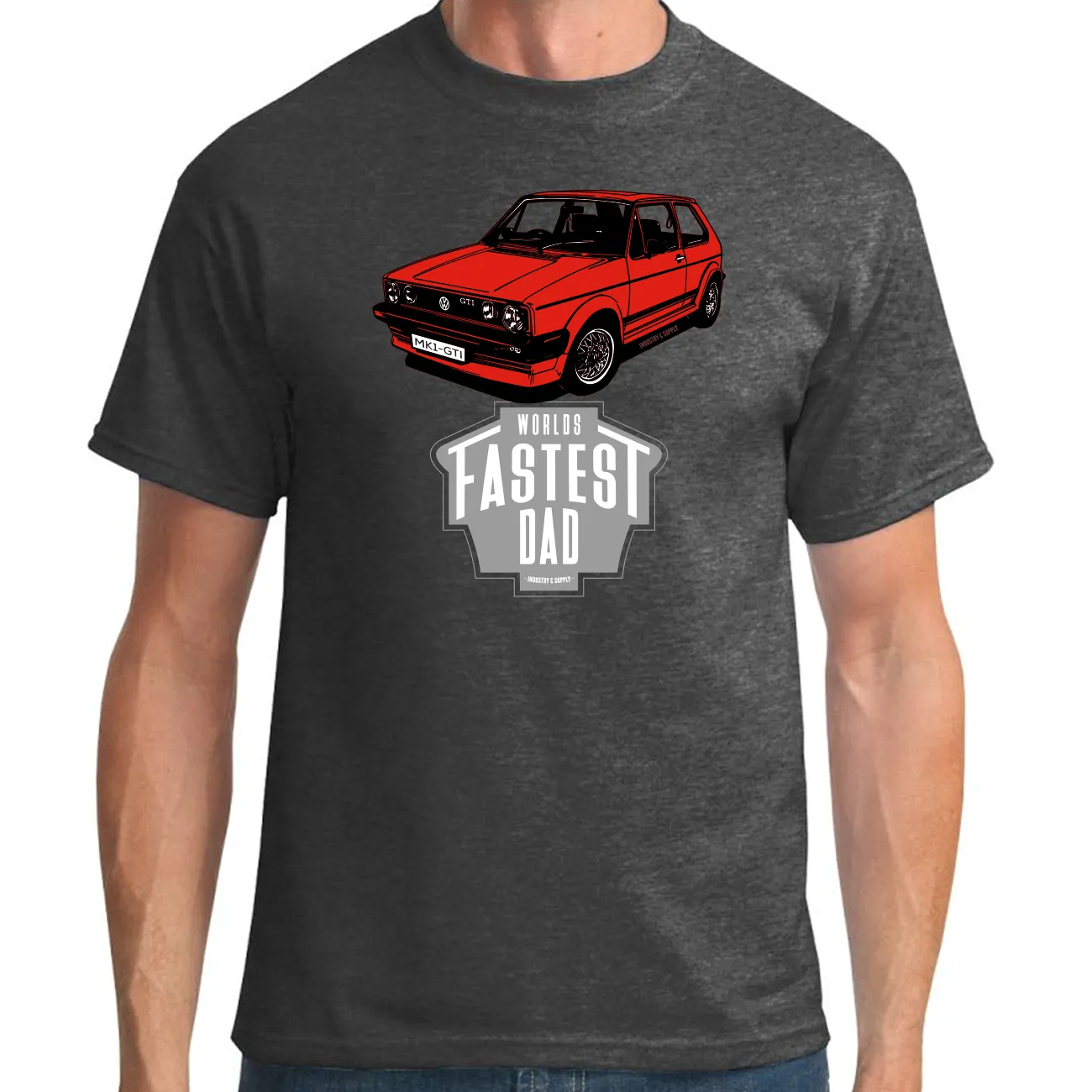 WORLD'S FASTEST DAD MK1 GOLF T-SHIRT