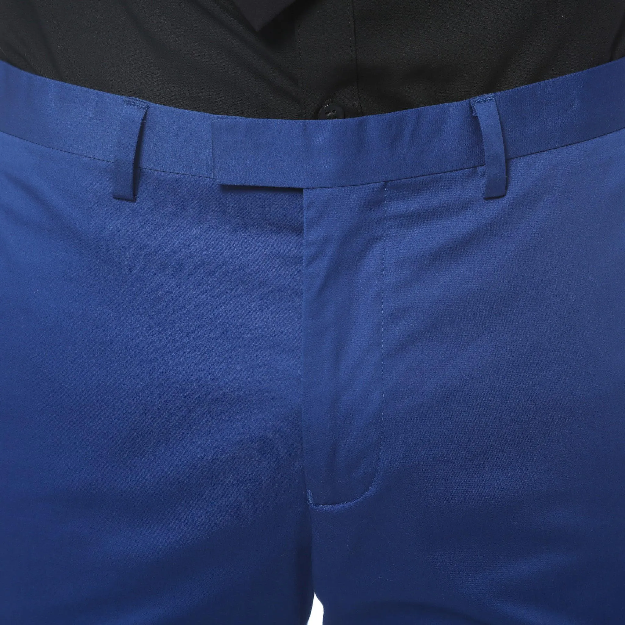 Zonettie Kilo Royal Blue Straight Leg Chino Pants